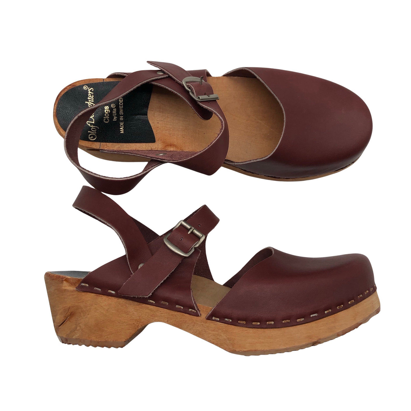 Unisex Olof Daughters - Slip-on shoes, size 39 - Brown (1)