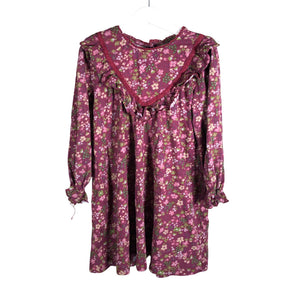 Unisex Bogi - Tricot dress, size 104 - 110 - Wine red (1)