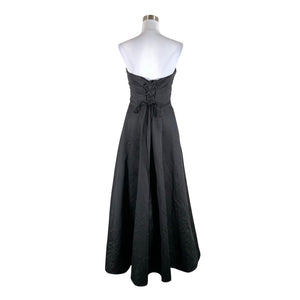 Unisex David's Bridal - Evening dress, size 38 - Black (2)