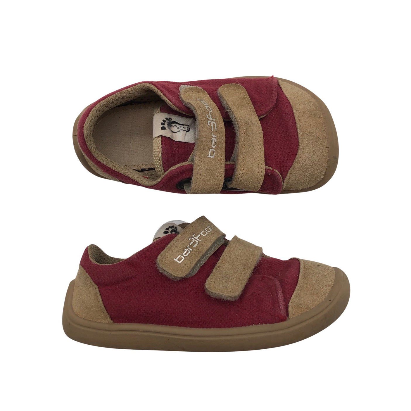 Unisex Vivobarefoot - Casual sneakers, size 44 - Wine red (1)