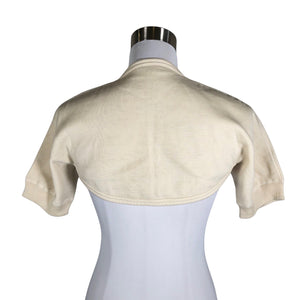 Unisex Ruskovilla - Knit bolero jacket, size 36 - Beige (2)