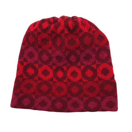 Unisex Taito - Winter beanie, size 54 - 56 cm - Red ()