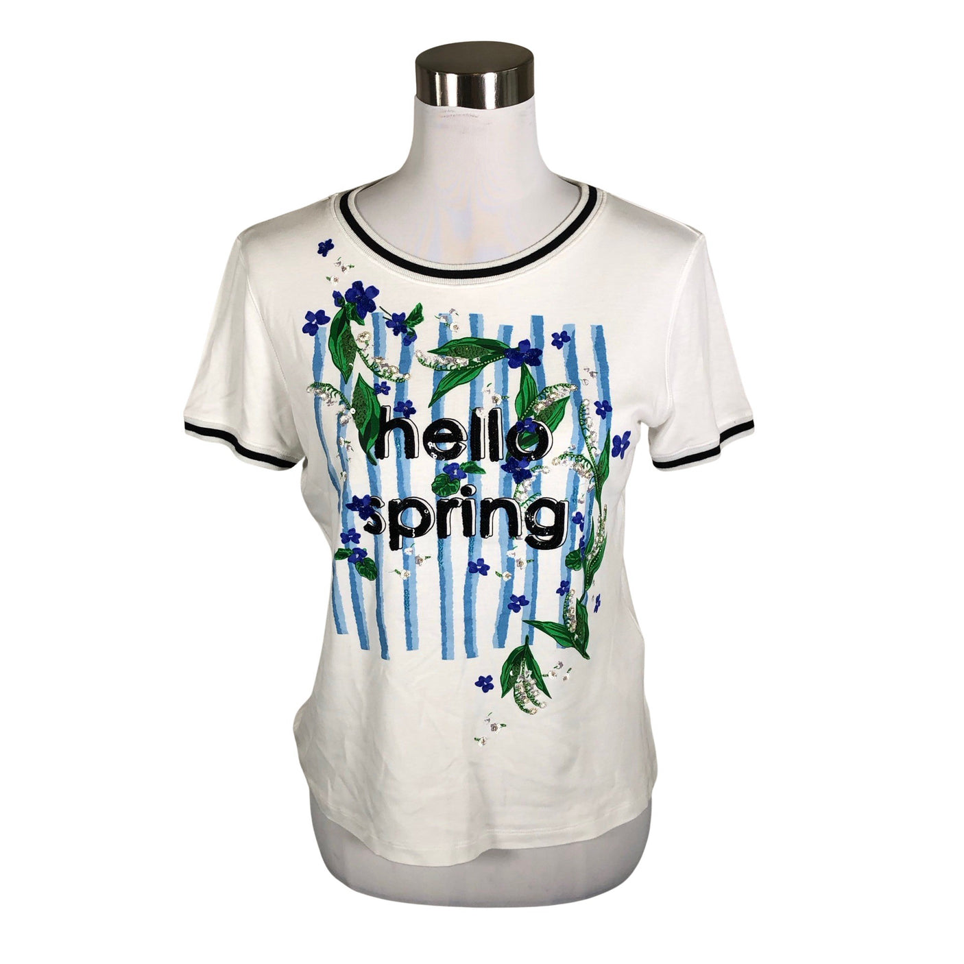 Unisex Marc Cain - T-shirt, size 36 - White (1)