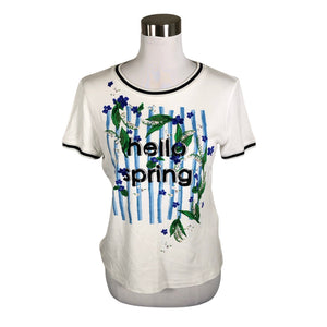 Unisex Marc Cain - T-shirt, size 36 - White (1)