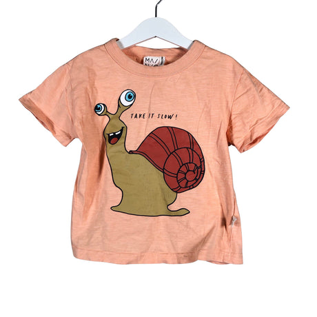 Unisex Mainio - T-shirt, size 98 - 104 - Orange ()