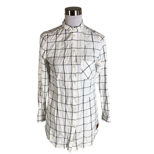 Unisex Beau Hudson - Collared shirt, size 34 - Gray (1)