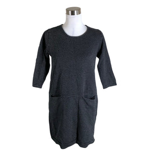 Unisex NOSH - Tricot dress, size 38 - Gray (1)