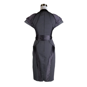 Unisex Sportmax - Sheath dress, size 36 - Gray (2)