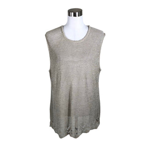 Unisex Voglia - Knit vest, size 40 - Gray (1)