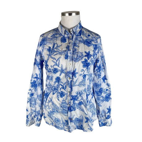Unisex Marella - Collared shirt, size 44 - Blue ()