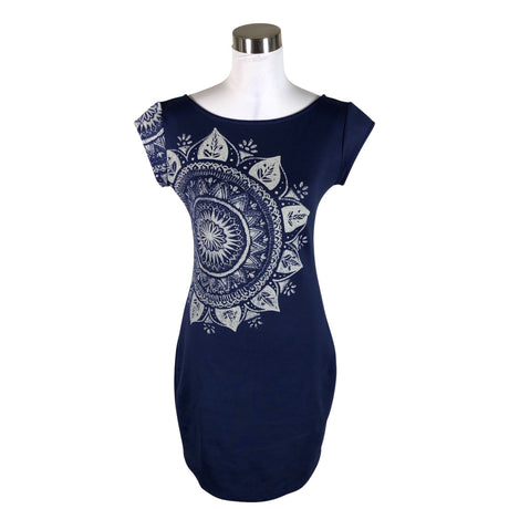 Unisex Desigual - Tricot dress, size 38 - Blue ()