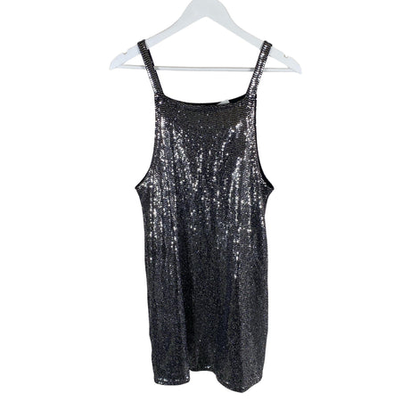 Unisex Next - Party dress, size 152 - 158 - Silver ()