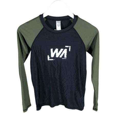Unisex Warp - Swim shirt, size 158 - 164 - Black ()