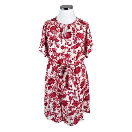 Unisex Fransa - Schiffon dress, size 42 - Natural white ()