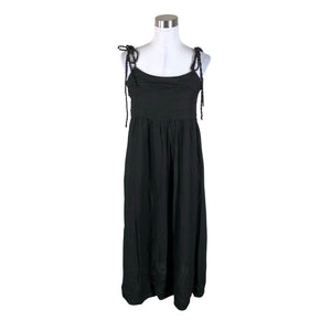 Unisex Selected - Maxi dress, size 40 - Black (1)