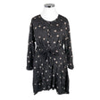 Unisex The Masai - Schiffon dress, size 42 - Black ()