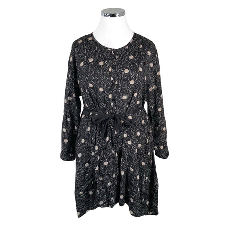 Unisex The Masai - Schiffon dress, size 42 - Black ()