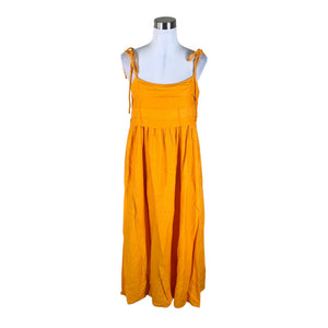 Unisex Selected - Maxi dress, size 40 - Yellow (1)