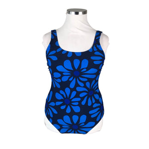 Unisex Ulla Popken - Swimsuit, size 42 - Blue (1)