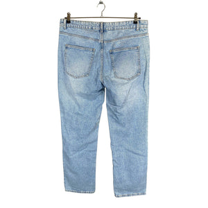 Unisex Lindex - Jeans, size 44 - Light blue (2)