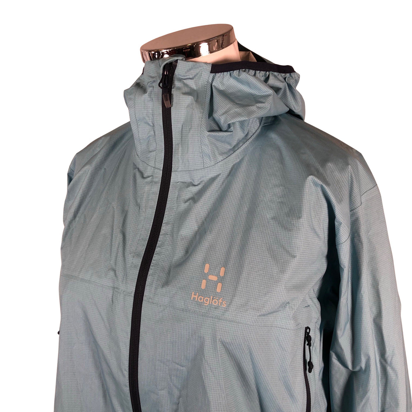 Unisex Haglöfs - Outdoor jacket, size 44 - Light blue (3)