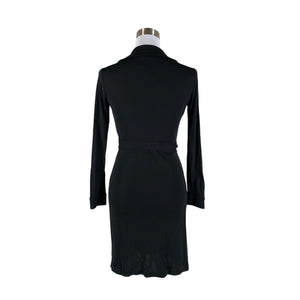 Unisex Diane von Furstenberg - Tricot dress, size 34 - Black (2)