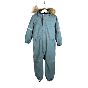 Unisex Polarn O. Pyret - Winter overall, size 104 - 110 - Light blue (1)