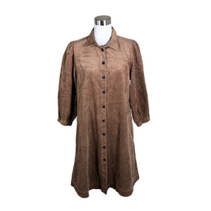 Unisex Part two - Dress, size 36 - Brown (1)