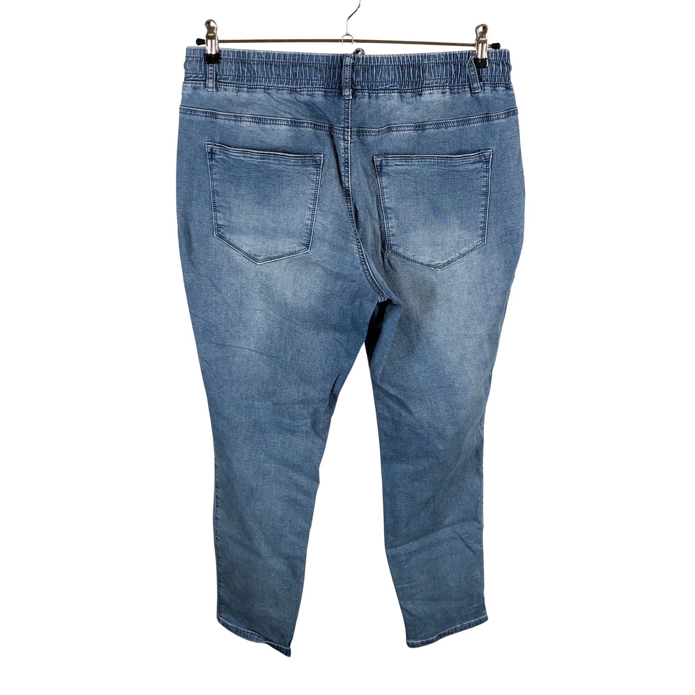 Unisex Red Button - Jeans, size 42 - Light blue (2)
