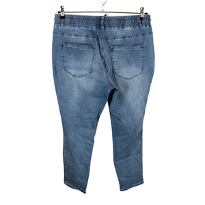 Unisex Red Button - Jeans, size 42 - Light blue (2)