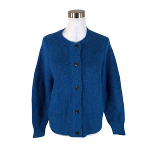 Unisex Selected - Cardigan, size 38 - Blue (1)