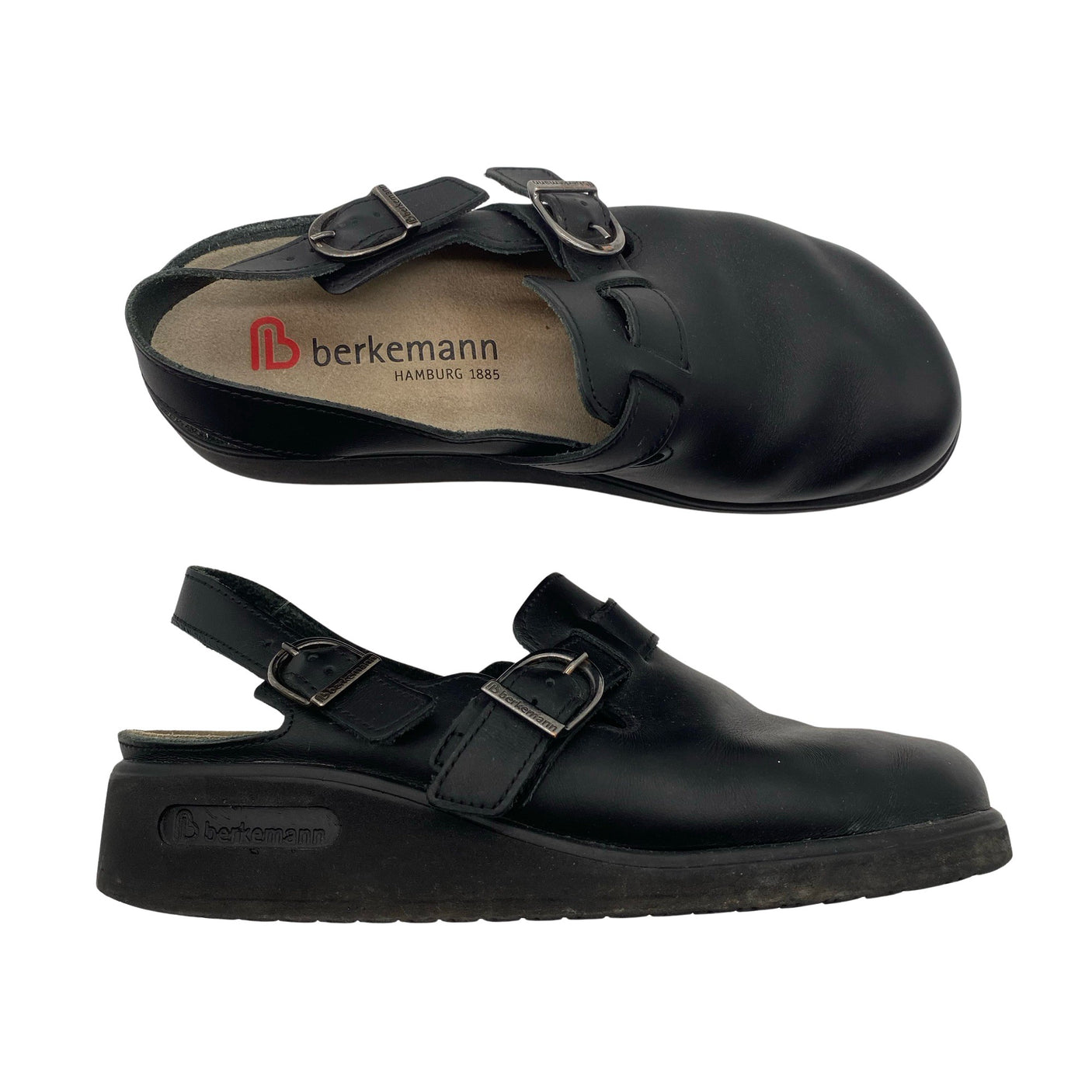 Unisex Berkemann - Slip-on shoes, size 38 - Black (1)
