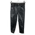 Unisex Lindex - Leather pants, size 128 - 134 - Black ()