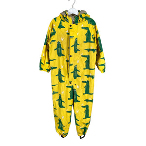 Unisex Jonathan - Rain overall, size 104 - 110 - Yellow (1)