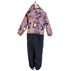 Unisex FIX by Lindex - Winter overall, size 122 - 128 - Violet (2)
