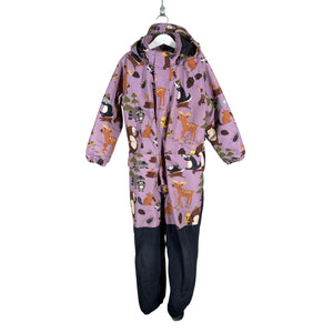 Unisex FIX by Lindex - Winter overall, size 122 - 128 - Violet (1)