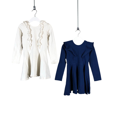 Unisex Gugguu - Tricot dress, size 110 - 116 - Blue ()