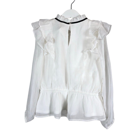Unisex Lindex - Blouse, size 122 - 128 - White (2)