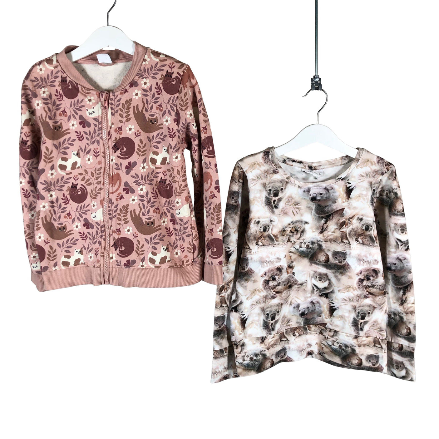 Unisex Gugguu - Sweatshirt, size 122 - 128 - Light pink (1)