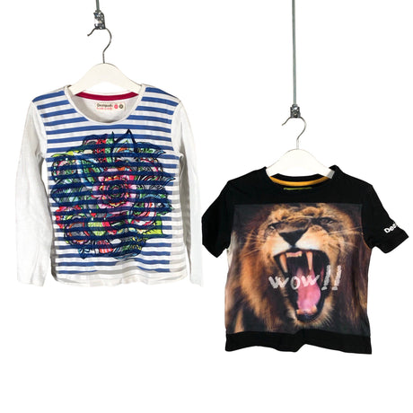Unisex Desigual - Tricot shirt, size 98 - 104 - Blue ()