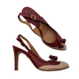 Unisex Lottusse - Heeled sandals, size 38 - Wine red ()