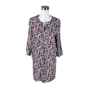 Unisex Cut & Pret - Schiffon dress, size 40 - Violet (1)