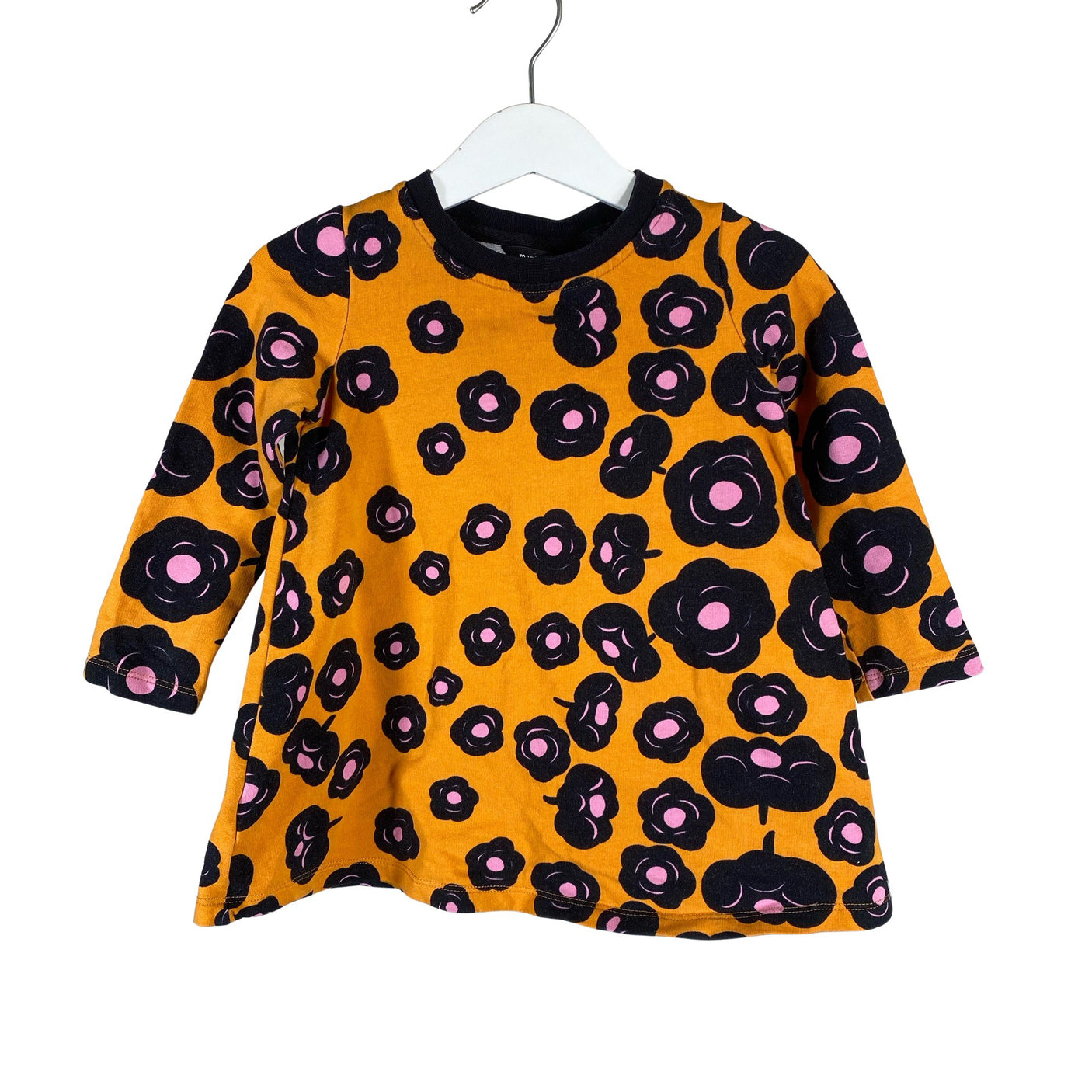 Unisex Marimekko - Tricot dress, size 80 - 86 - Orange (1)