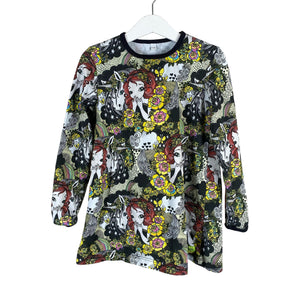 Unisex NuttuNurin - Tricot dress, size 110 - 116 - Yellow (1)