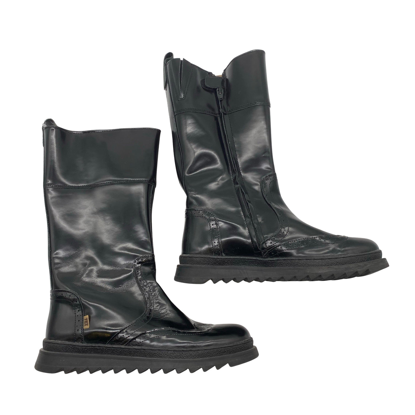 Unisex TEX - Boots, size 38 - Black (1)