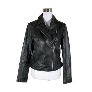 Unisex Cut & Pret - Leather jacket, size 40 - Black (1)