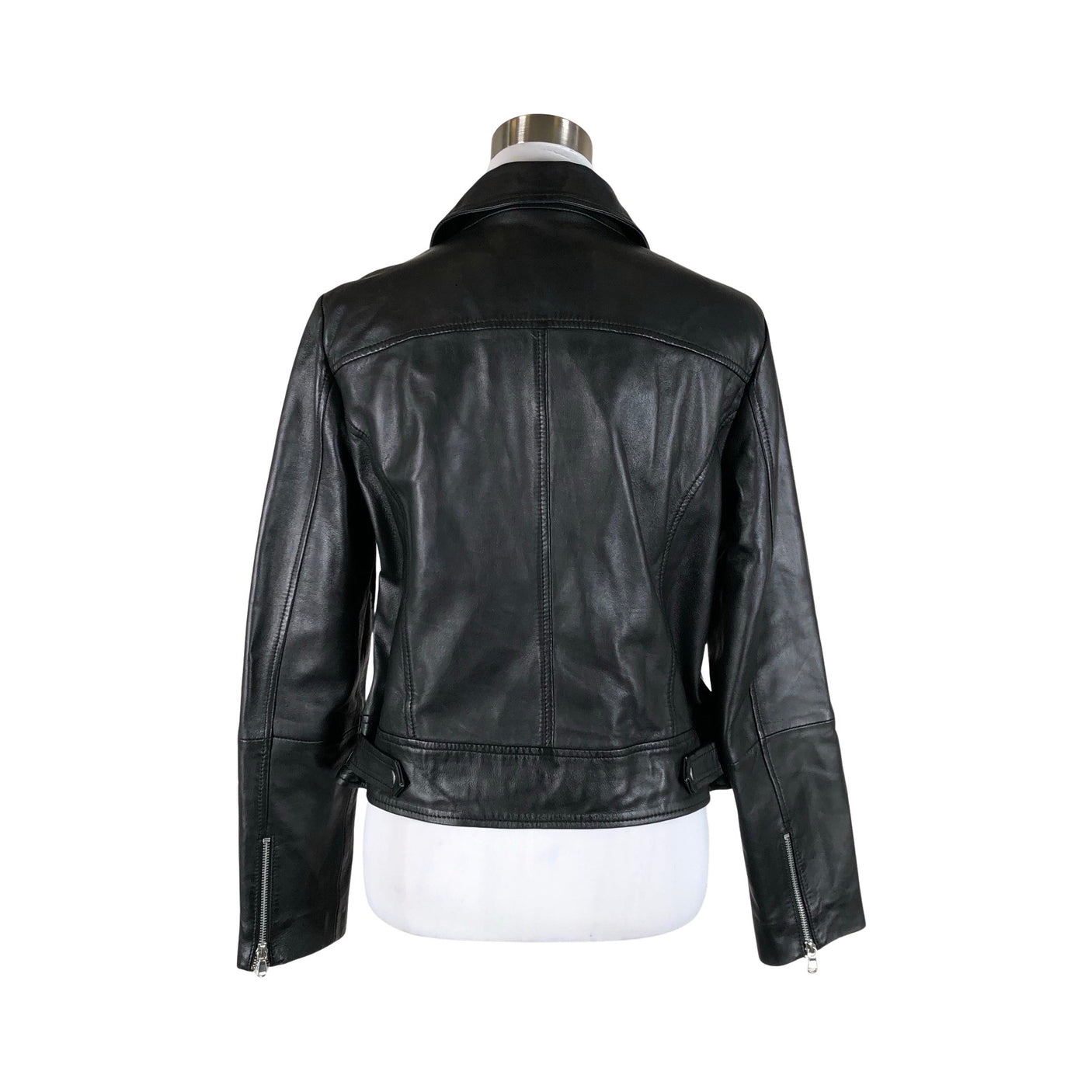 Unisex Cut & Pret - Leather jacket, size 40 - Black (2)