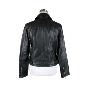 Unisex Cut & Pret - Leather jacket, size 40 - Black (2)