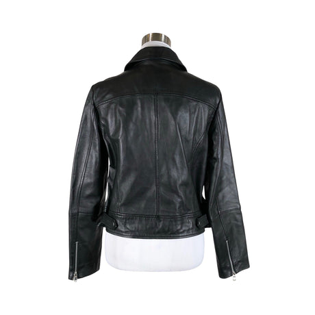 Unisex Cut & Pret - Leather jacket, size 40 - Black (2)