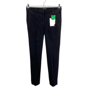 Unisex Cut & Pret - Velvet pants, size 36 - Black (1)